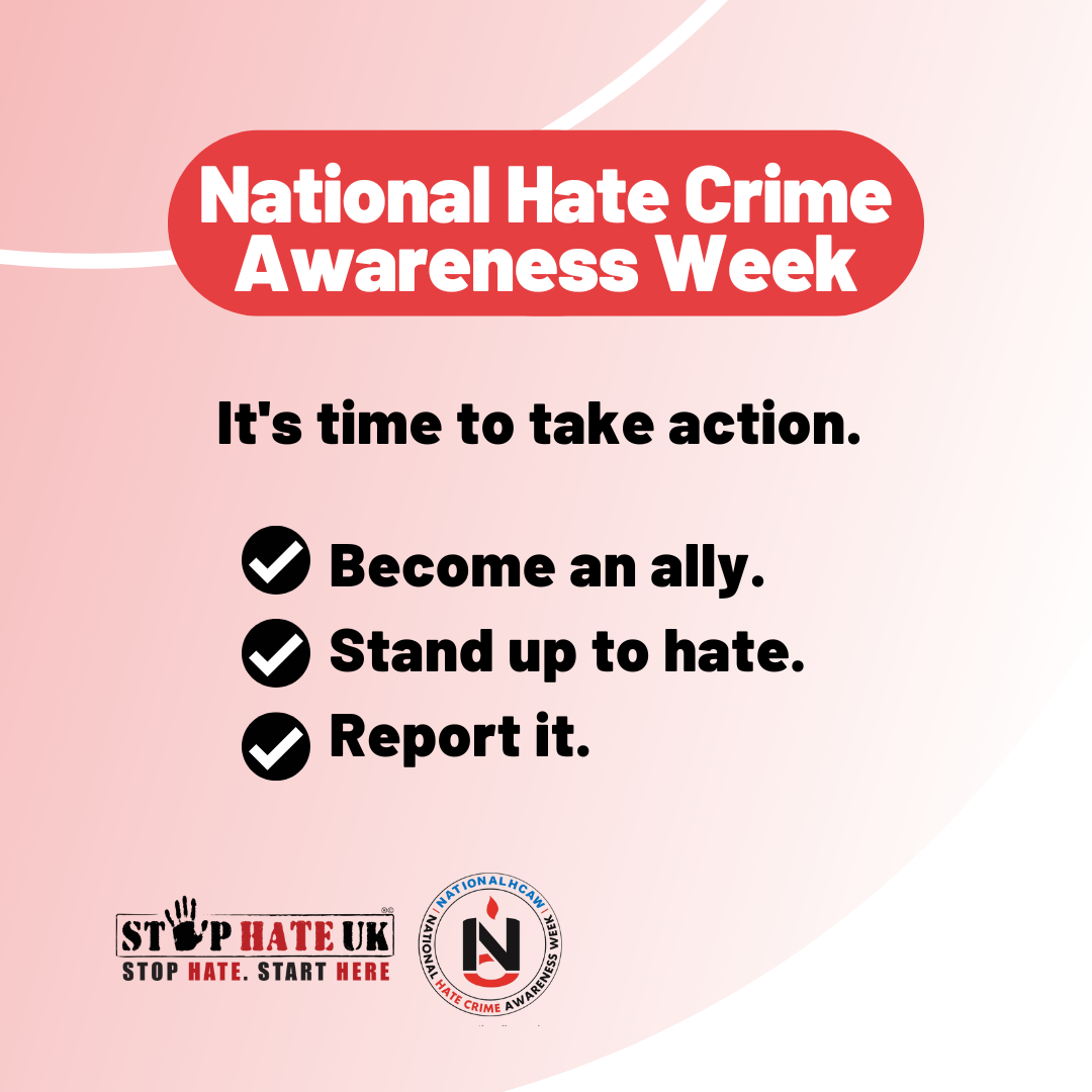National Hate Crime Awareness Week Stop Hate UK