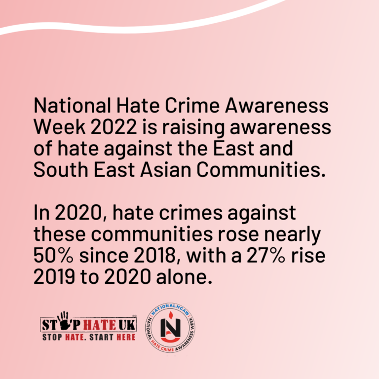 National Hate Crime Awareness Week Stop Hate UK